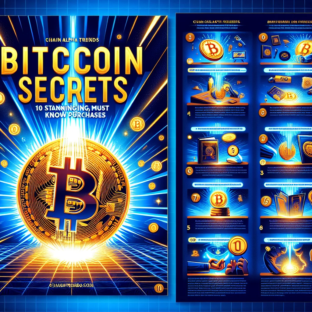 Bitcoin Secrets: 10 Stunning, Must-Know Purchases